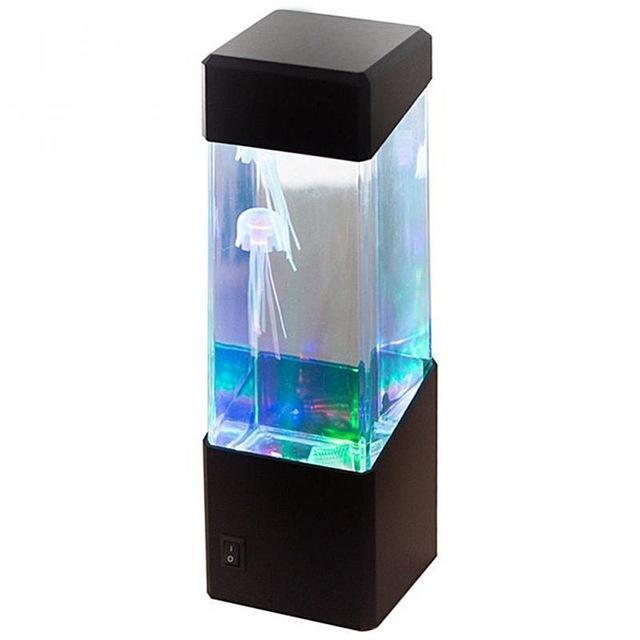 Aquarium USB avec éclairage LED